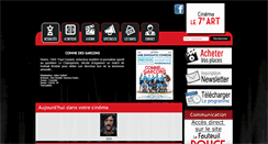 Desktop Screenshot of cinemale7emeart.com